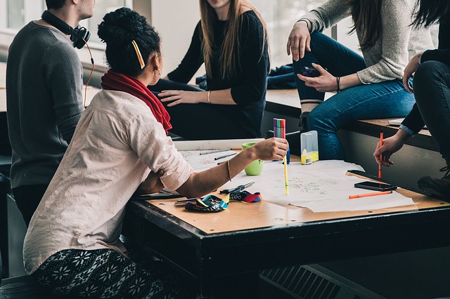 Studentské firmy na veletrhu JA Czech